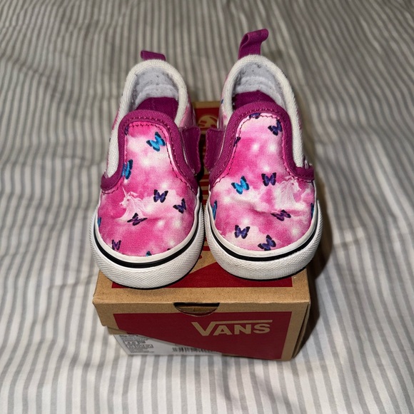 Vans Other - Vans Butterfly Dream fuchsia toddler 4